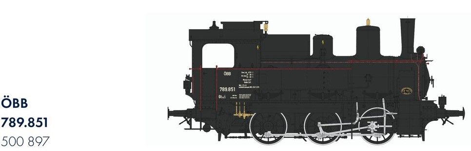 PUR-Räder! BBD Wien/Zfst Wien-Ost, 2 Lampen, Hülsenpuffer, Schraubenkupplung, Kohlekastenaufsatz aus Metall, Druckluftbehälter, Generator, Heizkupplung, zusätzlicher Gasbehälter